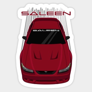 Ford Mustang Saleen SN95 - 1999-2004 - Dark Red Sticker